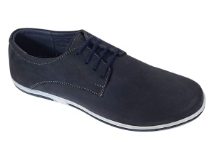 Pantofi sport barbati din piele naturala bufo Bleumarin Inchis TENBUFBLC - Img 9