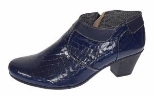 Reducere Marimea 41 Botine dama din piele naturala cu fermoar LMV4CRBLBT - Img 2