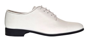 Reducere Marimea 41 Pantofi barbati eleganti din piele naturala Albi RGKR51TSA - Img 6