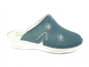 Saboti medicali dama din piele naturala de culoare verde Med-Line BR298VERDE - Img 2