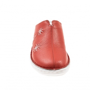 Saboti medicali femei, din piele naturala box, Med-Line BR298SALMON - Img 2