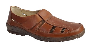 Sandale barbati casual din piele naturala - Model Maro SCV3M