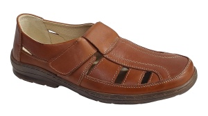 Sandale barbati casual din piele naturala - Model Maro SCV3M - Img 5