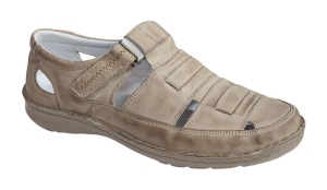 Sandale barbati casual din piele naturala - Model Nisip SCV2SP - Img 4