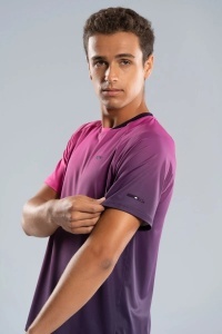 MUŠKA PADEL MAJICA BLACKBERRY ROSE - PRO SERIJA - Img 3