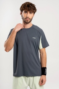 MUŠKA PADEL MAJICA - PRO SERIJA (grafitno siva) - Img 2