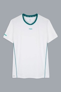 MUŠKA PADEL MAJICA WHITE/IVY GREEN - PRO SERIJA 26 - Img 5