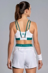 ŽENSKI KRATAK TOP WHITE/IVY GREEN - PRO SERIJA 26 - Img 2