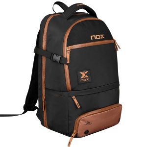 LUXURY OPEN SERIES BLACK/BROWN - ranac za padel