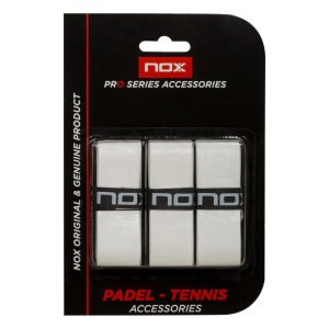 NOX PRO OVERGRIP - beli (pakovanje od 3 komada)