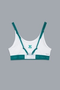 ŽENSKI KRATAK TOP WHITE/IVY GREEN - PRO SERIJA 26 - Img 6