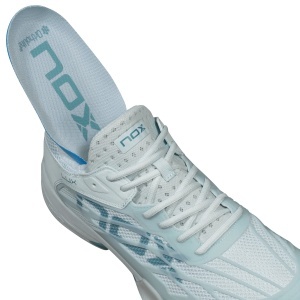 NOX AT10 LUX Morning Mist/Turquoise - patike za padel - Img 5