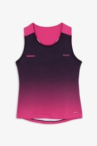 ŽENSKA PADEL MAJICA BEZ RUKAVA BLACKBERRY ROSE - PRO SERIJA