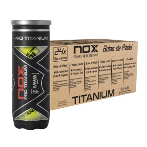 NOX PRO TITANIUM - paket od 24 limenke loptica
