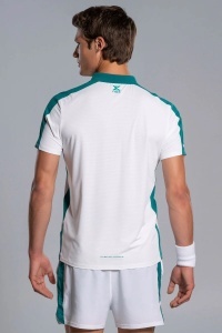MUŠKA POLO MAJICA WHITE/IVY GREEN - PRO SERIJA 26 - Img 2