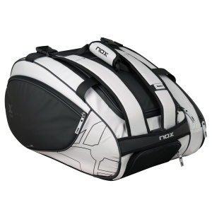 LUXURY MASTER SERIES BLACK/WHITE PADEL RACK BAG - Img 2