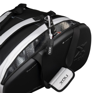 LUXURY MASTER SERIES BLACK/WHITE PADEL RACK BAG - Img 6