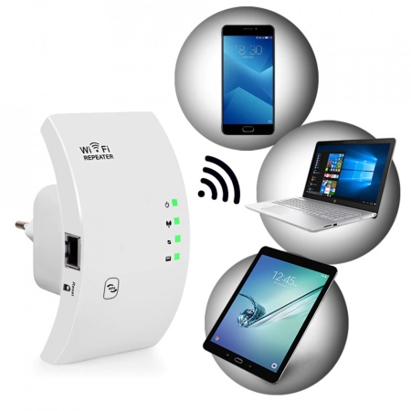 Extender Amplificator semnal internet wireless, pentru WIFI - Img 1