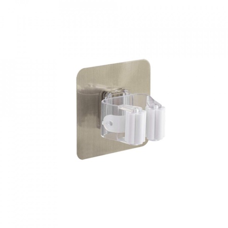 Suport multifunctional de perete, awwaline®, sistem ingenios de agatare, prindere cu adeziv fara gauri, ideal pentru maturi si mop