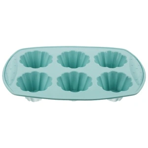 Forma briose, floare, silicon, 6 buc