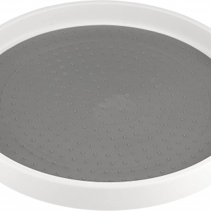 Organizator rotativ tip tava pentru frigider sau dulap, awwaline, suprafata antialunecare, rotatie 360 grade - Img 1