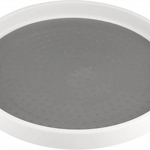 Organizator rotativ tip tava pentru frigider sau dulap, awwaline, suprafata antialunecare, rotatie 360 grade, diametru 30 cm