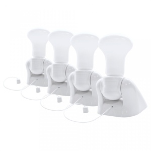 Set 4 becuri LED fara fir cu intrerupator, usor de montat, putere mare - Img 1