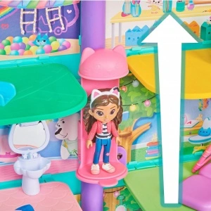 Set de joaca cu figurina si accesorii, Casa lui Gabby - Casa Purrfect a lui Gabby, Gabby's Dollhouse - Img 7