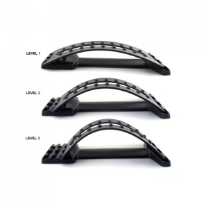 Suport ortopedic Magic Back, pentru Intinderea si Relaxarea muschilor spatelui, Portabil, Negru - Img 3