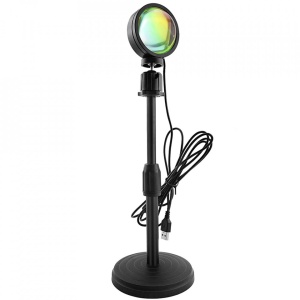 Lampa de veghe cu proiectie Sunlight, awwaline®, reglabila pe inaltime, rotatie 360 grade, lumina ambientala pentru atmosfera romantica - Img 2