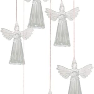 Lampa solara LED tip clopotei de vant, awwaline, multicolor, 6 ingerasi, impermeabil, incarcare solara - Img 1