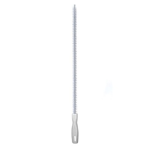 Perie desfundare scurgere, awwaline, alba, plastic si sarma, reutilizabila, 60 cm, ideala pentru chiuveta, cada, scoate usor firele de par - Img 8