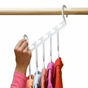 Set 8 suporturi organizatoare pentru umerase, Wonder Hanger - Img 5