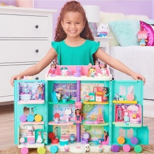 Set de joaca cu figurina si accesorii, Casa lui Gabby - Casa Purrfect a lui Gabby, Gabby's Dollhouse - Img 8