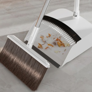 Set matura si faras pliabil, awwaline, alb, sistem de autocuratare, coada inox, peri moi de 8 cm - Img 6
