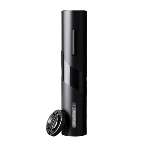 Set tirbuson electric si accesoriu taiere sigiliu, awwaline, negru - Img 2