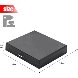 Suport 30 capsule cafea, awwaline, negru, 35 x 34 x 7.5 cm, compatibil K-Cup, Dolce Gusto - Img 5