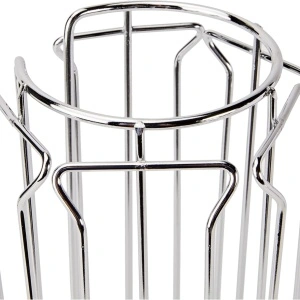 Suport metalic 30 capsule cafea, argintiu, 9.5 x 25 cm, compatibil Nespresso, Lavazza - Img 5