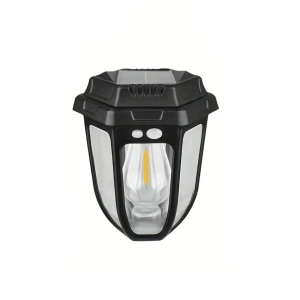 Lampa Solara cu Senzor de Miscare, awwaline, neagra, 2W, 1200 LM, prindere pe perete sau tip felinar, baterie 1200 mAh - Img 3