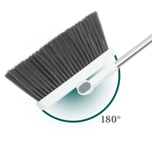 Set matura si faras pliabil, awwaline, alb, sistem de autocuratare, coada inox, peri moi de 7.5 cm - Img 5