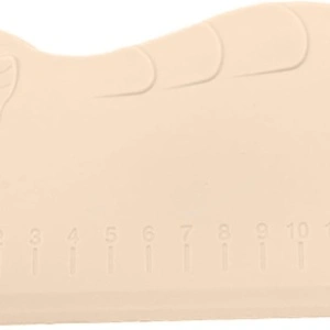 Taietor aluat din plastic ABS, awwaline, crem, gradat, BPA free, model elefant, 17 x 9 cm - Img 3