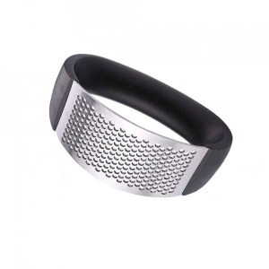 Presa usturoi manuala, awwaline®, neagra, curbata, inox, usor de curatat - Img 4