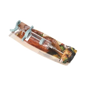 Seringa pentru marinarea carnii, awwaline, albastru, ac din inox, ideal pentru injectare sosuri, pentru toate tipurile de carne