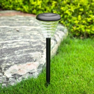 Set 6 Lampi Solare de gradina, awwaline, negru, Senzor de lumina, IP65 impermeabil, lumina LED calda, 3000K, ideale pentru curte, alee - Img 4