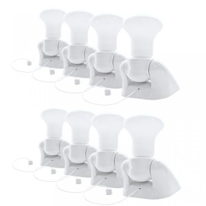 Set 8 becuri LED fara fir cu intrerupator, usor de montat, putere mare