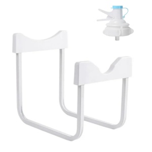 Suport pentru bidon apa cu dozator, awwaline, alb, portabil, ideal pentru bucatarie, birou, camping - Img 2