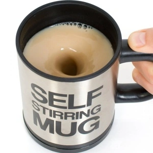 Cana cu amestecare automata, Self Stirring Mug, ideala pentru ness, ciocolata calda - Img 5