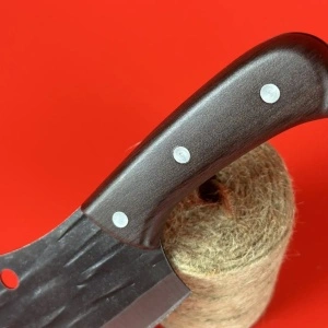 Cutit universal de bucatarie otel inoxidabil, awwaline, 25 x 7 cm, lama 15 cm, Maro, Antiaderent, ideal pentru Feliat, Tocat, Dezosat, Filetat, Decojit - Img 5