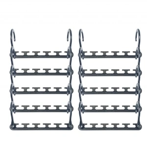 Set 10 suporturi organizatoare pentru umerase, Wonder Hanger MAX