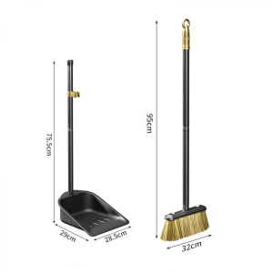 Set matura si faras, awwaline, negru, metal, peri tari de 11 cm, aspect premium - Img 6